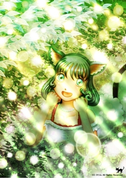 「緑猫さん」02「光輝く中で」